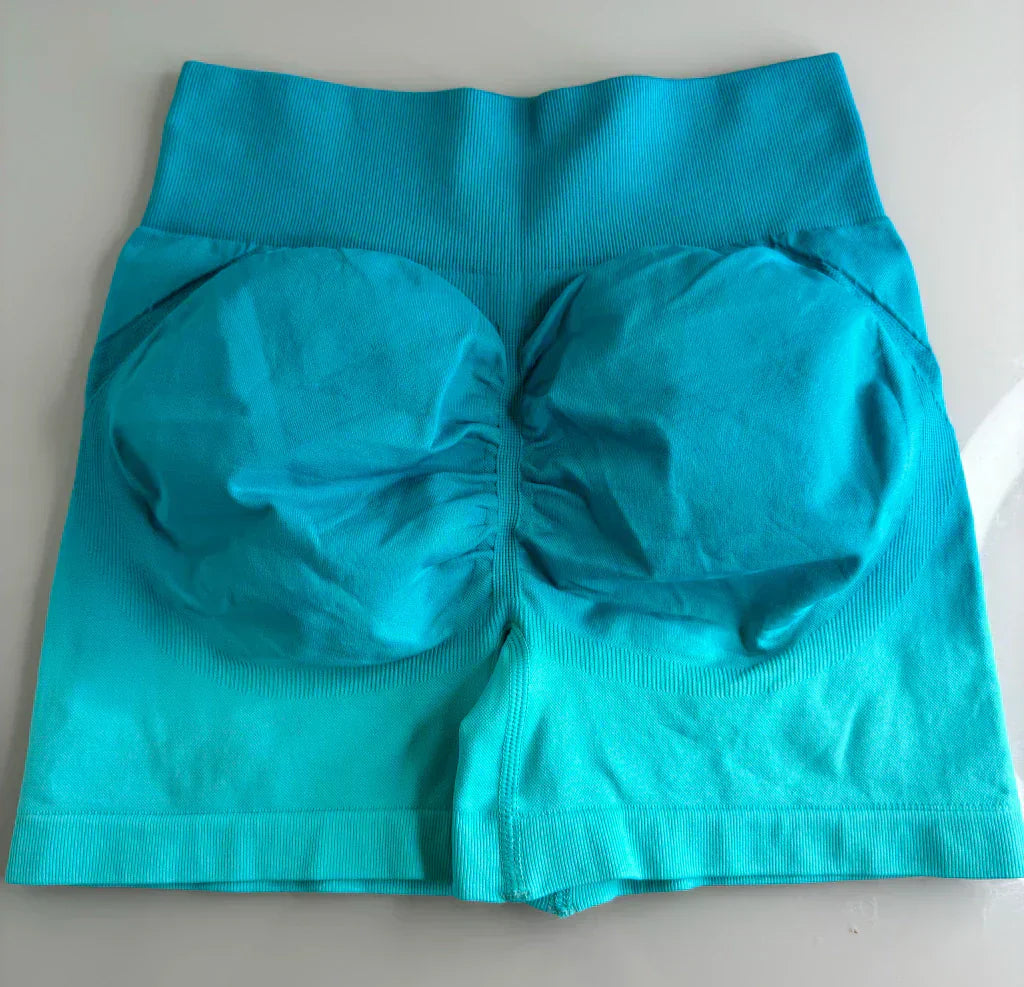 Short Gym Degradê empina bumbum