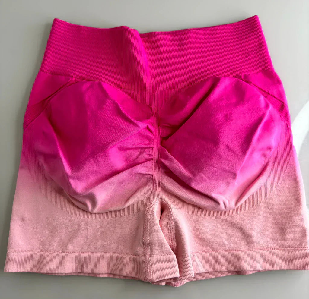 Short Gym Degradê empina bumbum