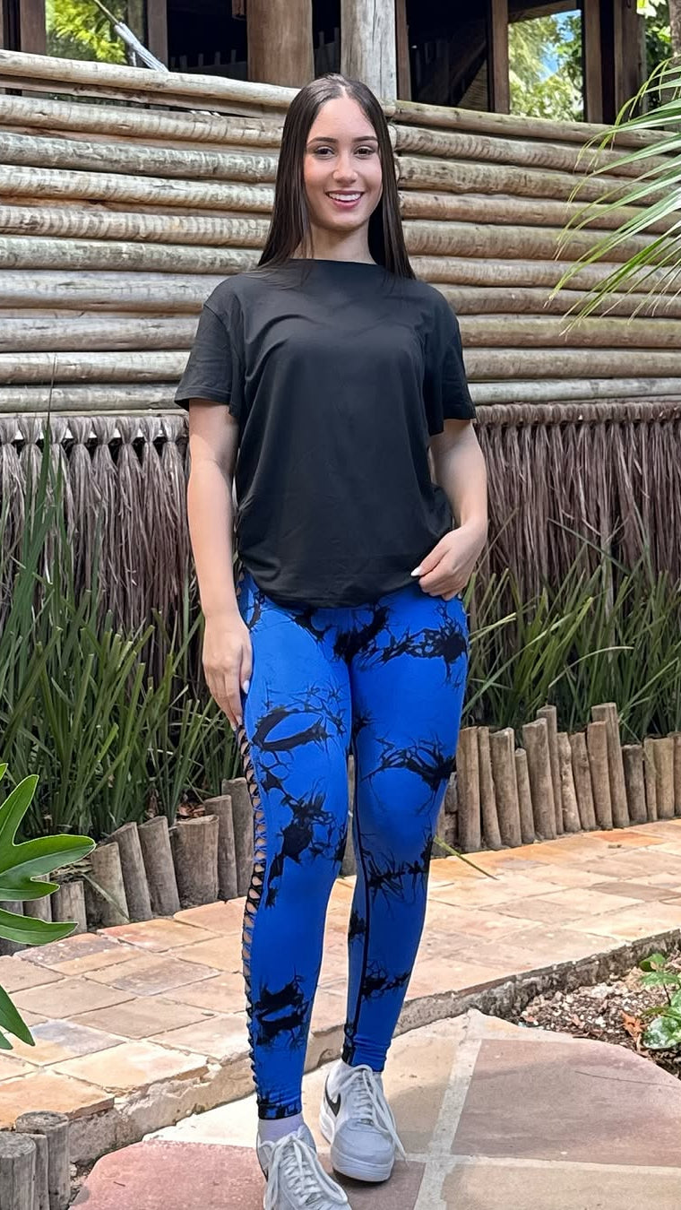 Conjunto Legging Blue Savage