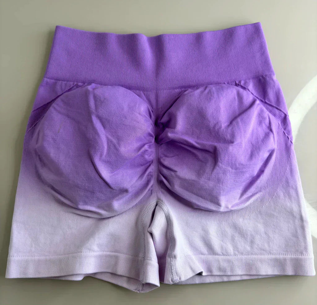 Short Gym Degradê empina bumbum
